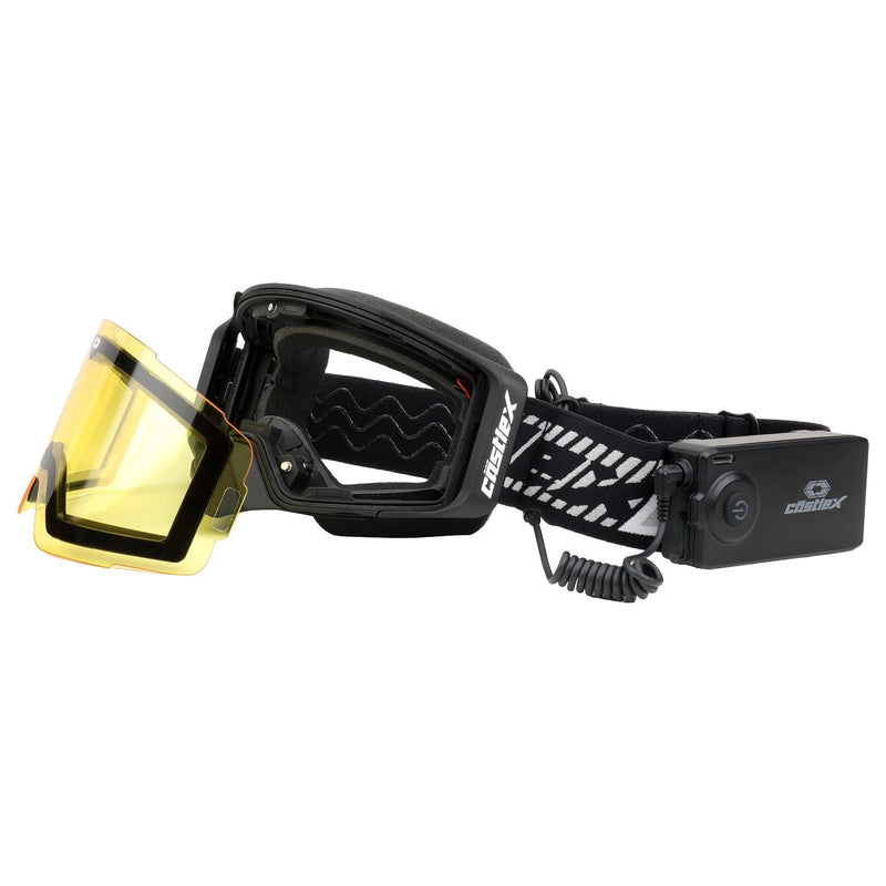 CastleX Heated Goggle Replacement Shield, Yellow J7