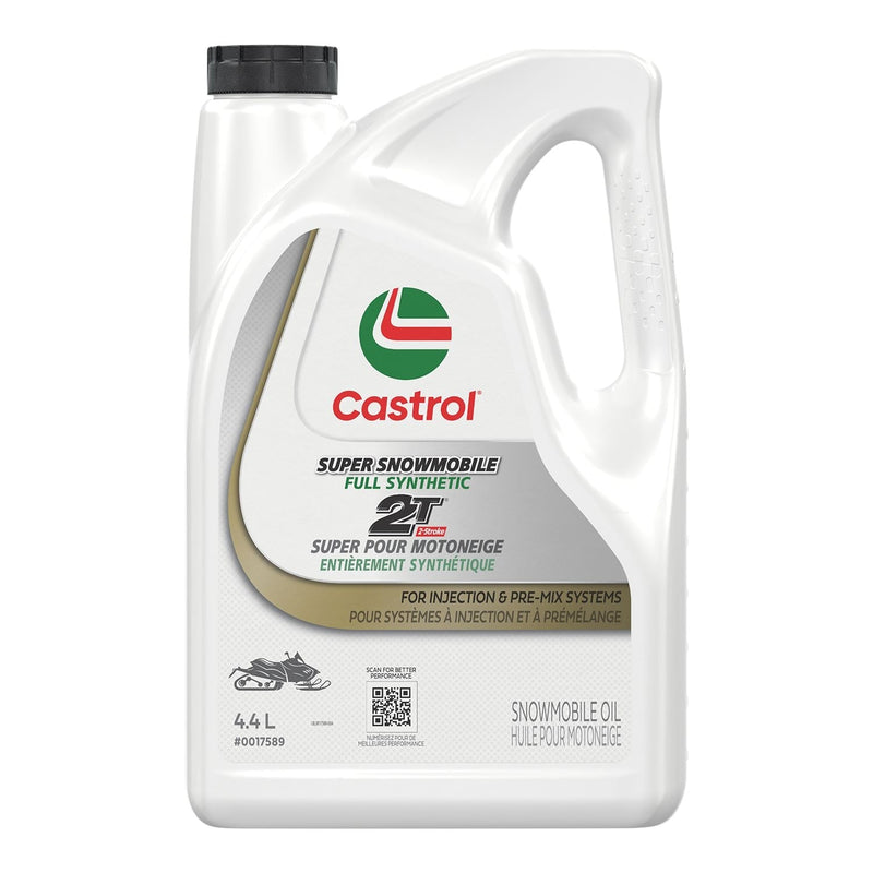 Castrol 2 Stroke Snowmobile Full Synthetic Oil Jug, 4.4-L Q5