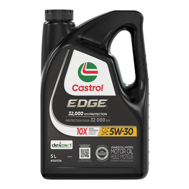 Castrol EDGE 5W30 Advanced Synthetic Engine/Motor Oil, 5-L X9