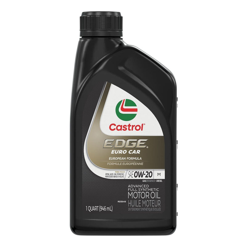 Castrol Edge Synthetic Euro M 0W20 Motor Oil, 946-mL Y0