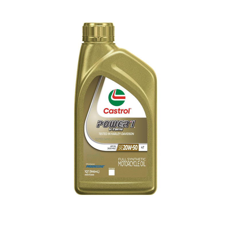 Castrol Power 1 Motorcycle Oil 4T 10W40, 946mL L9