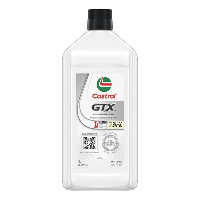 CastrolGTX 5W20 Conventional Engine/Motor Oil, 1-L I0