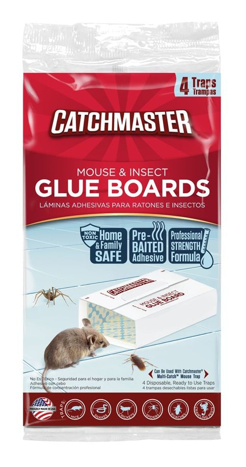 Catchmaster Rodent Glue Board, 4-pk L4