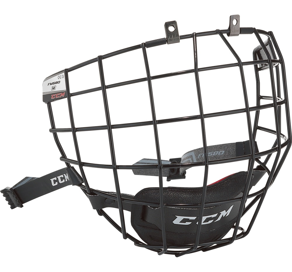 CCM 580 Senior Hockey Cage Mask, White