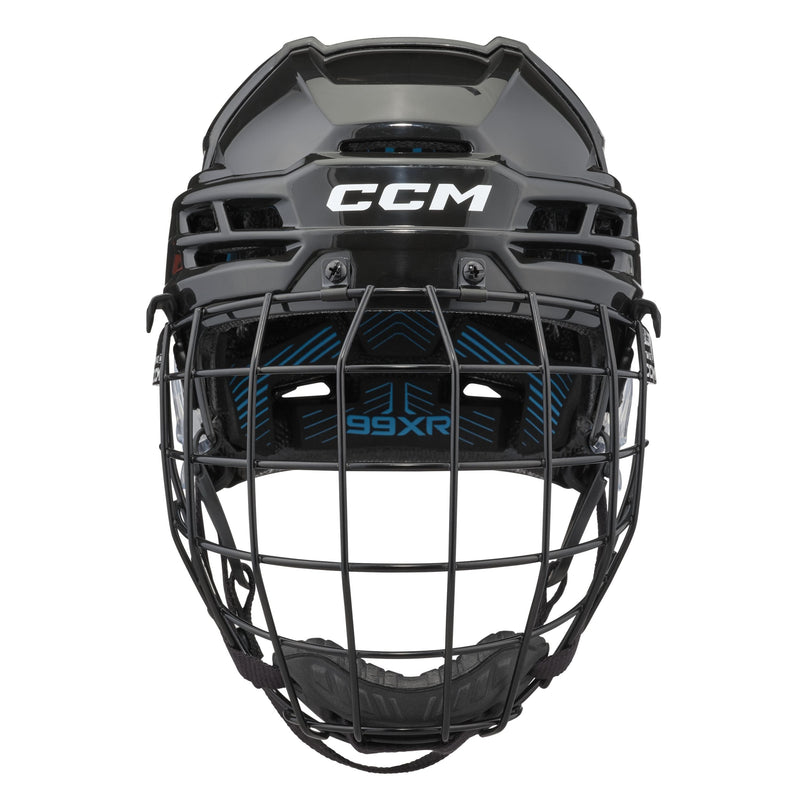 CCM Tacks 99XR Hockey Helmet Combo, Junior/Senior, Black, Various Sizes V4