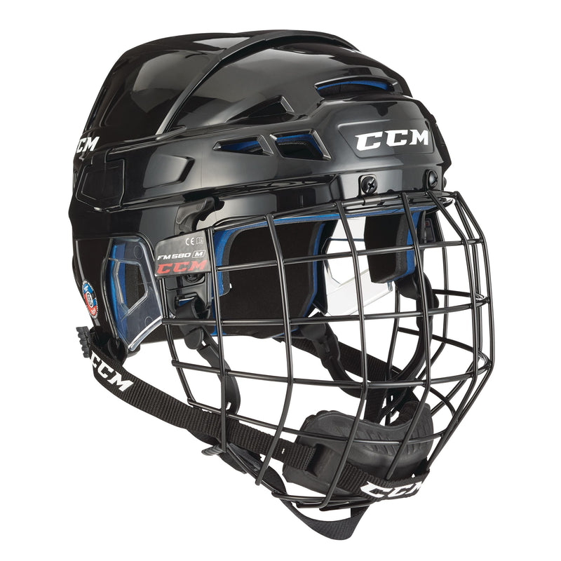 CCM XT85 Hockey Helmet & Cage Combo, Junior/Senior, Black, Various Sizes J0