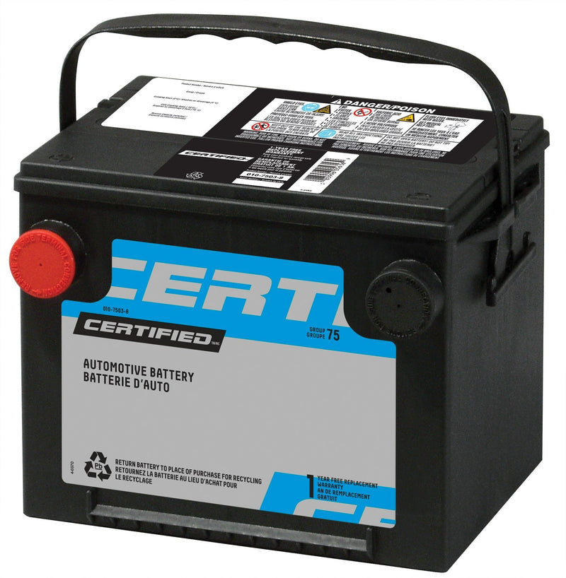 Certified Group Size 24F Battery, 585 CCA X6