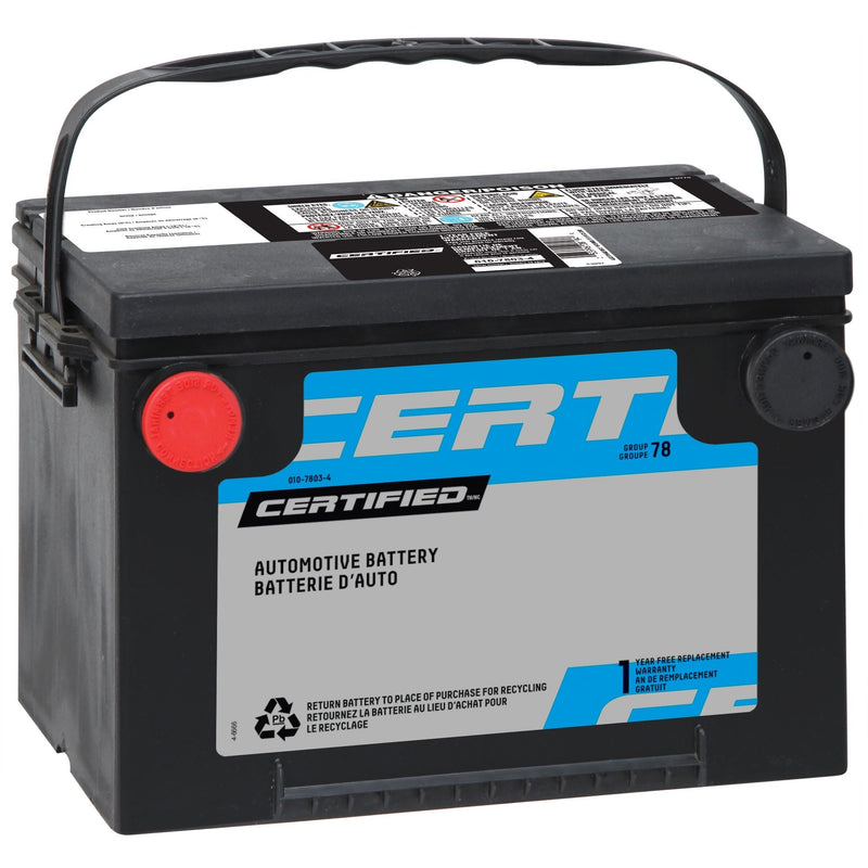Certified Group Size 34 Battery, 600 CCA L2
