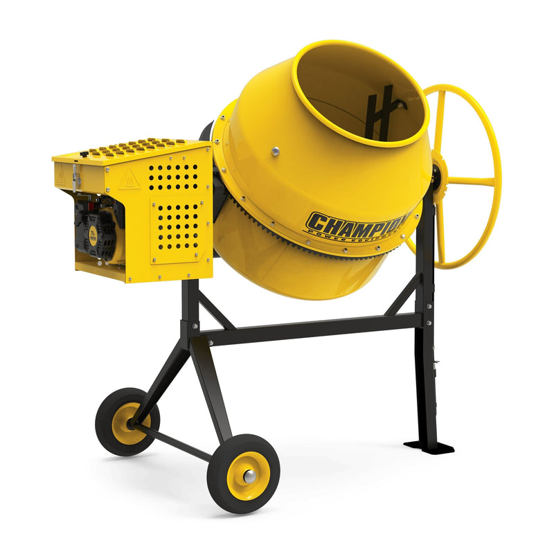 Champion Power Equipment 201495 8.8-cu.ft 79cc Gas-Powered Heavy Duty Cement Mixer, 450-lb Capacity J4