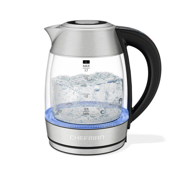 Chefman Custom-Temp 1.5L Digital Double Glass Kettle R2