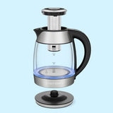 Chefman Custom-Temp 1.5L Digital Double Glass Kettle