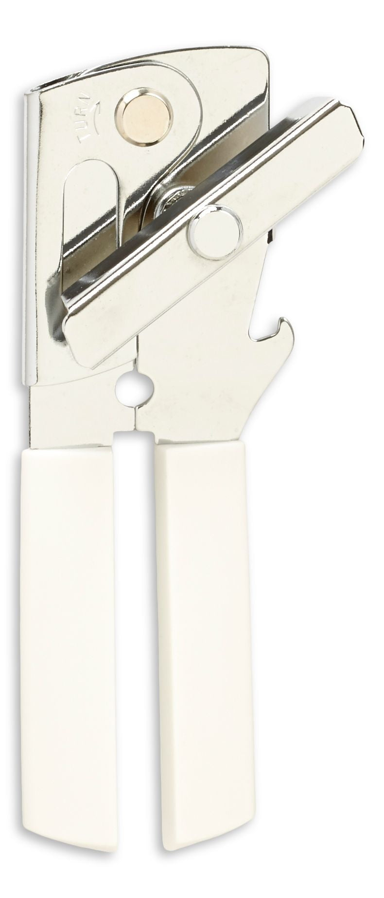 Chrome Can Opener, Large, White J5