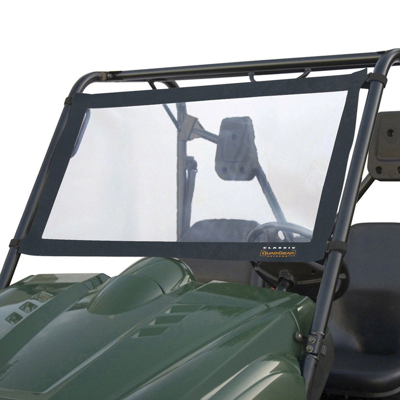 Classic Accessories 78627 QuadGear UTV Windshield for Kawasaki Mule 2500/3000 & Polaris Ranger, Black M8