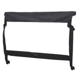 Classic Accessories 78637 QuadGear UTV Rear Windshield for Yamaha Rhino, Black