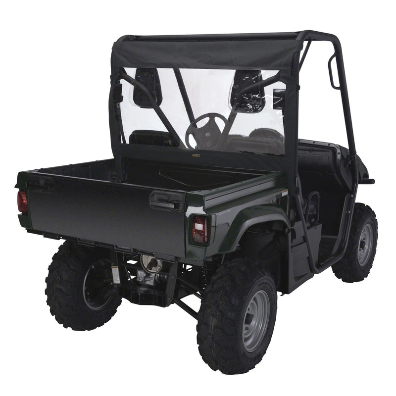 Classic Accessories 78657 QuadGear UTV Rear Windshield for Polaris Ranger, Black Z3