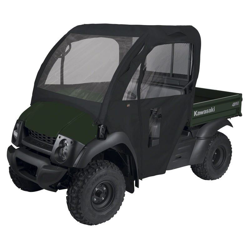 Classic Accessories QuadGear UTV Cab Enclosure, Fits Kawasaki Mule 600 & 610, Black H0