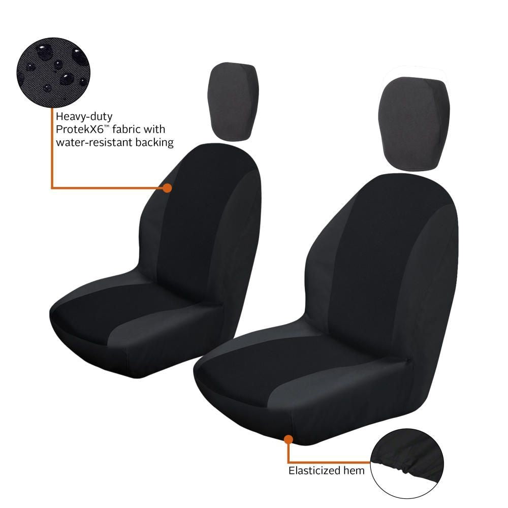 Classic Accessories UTV Bucket Seat Cover Set, Kawasaki Teryx 4, Black