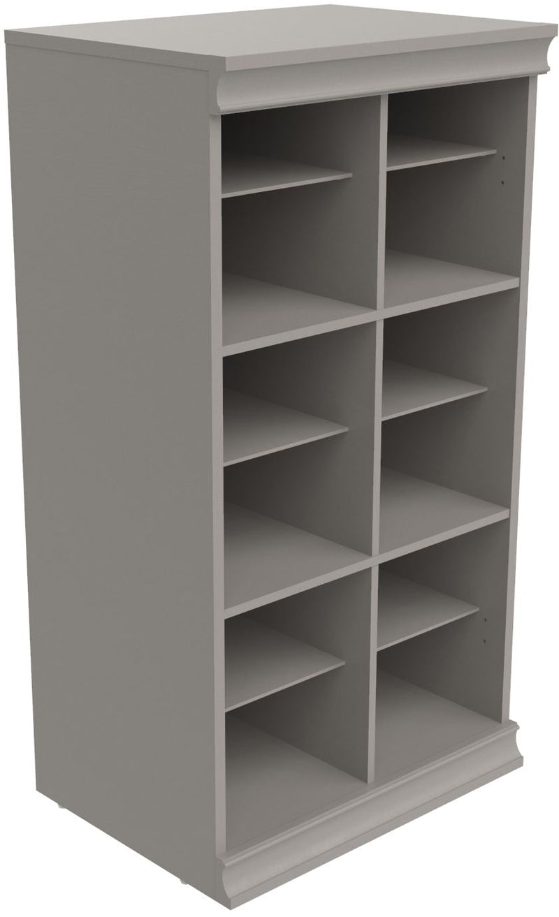 ClosetMaid Modular Adjustable Divided Storage Shelves/Unit, Taupe J7