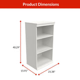 ClosetMaid Modular Stackable Closet Storage Shelf Unit, White