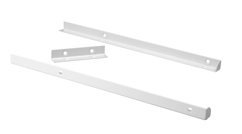 ClosetMaid Suite Symphony Metal Top Shelf Support Kit, White J9