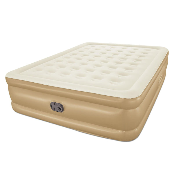 Coleman GuestRest Double-High Airbed, Air Mattress with Pump, Queen S9