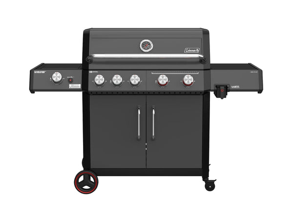 Coleman Revolution II 5-Burner Grill and Griddle Combo LP Gas BBQ N8