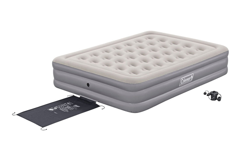 Coleman SupportRest Plus Double High Queen Airbed with Pump, 78x60x15-in H6