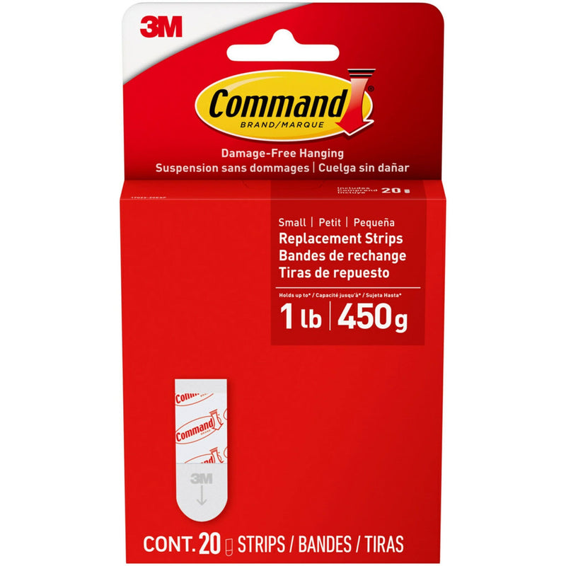 Command 20-Piece 1-lb White Small Damage Free Foam Replacement Strips V8
