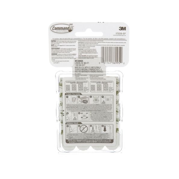Command Adhesive Picture Hanging Strips Value Pack, White, 12-lbs to 16-lbs, Assorted Sizes, 24 Strips per Pack H0