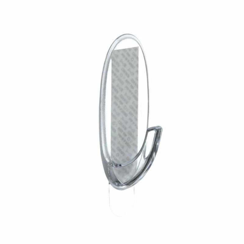 Command Clear Large Hook, Decorative, For All Weather Foam Strips N6