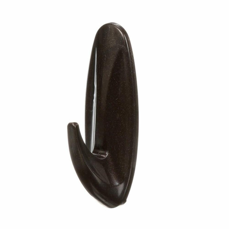 Command Graphite Outdoor Large Hook with All Weather Foam Strips, 5 lb Capacity H2