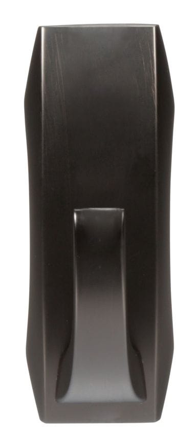Command Large Metal Décor Hook with Adhesive Strips, Oil Rubbed Bronze, 5-lbs, 1 Strip per Pack U8