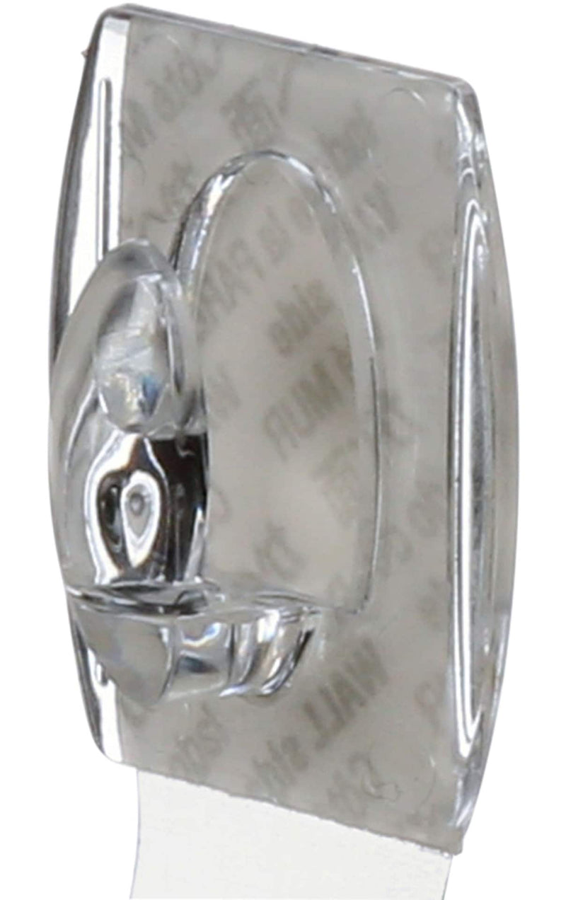 Command Mini Clear Hooks and Strips, For Variety Surfaces, 0.5-lb Capacity I3