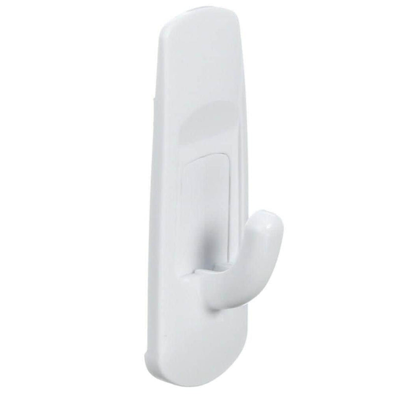Command Small Utility Hooks Value Pack with Adhesive Strips, White, 1-lb, 6 Strips per Pack F1