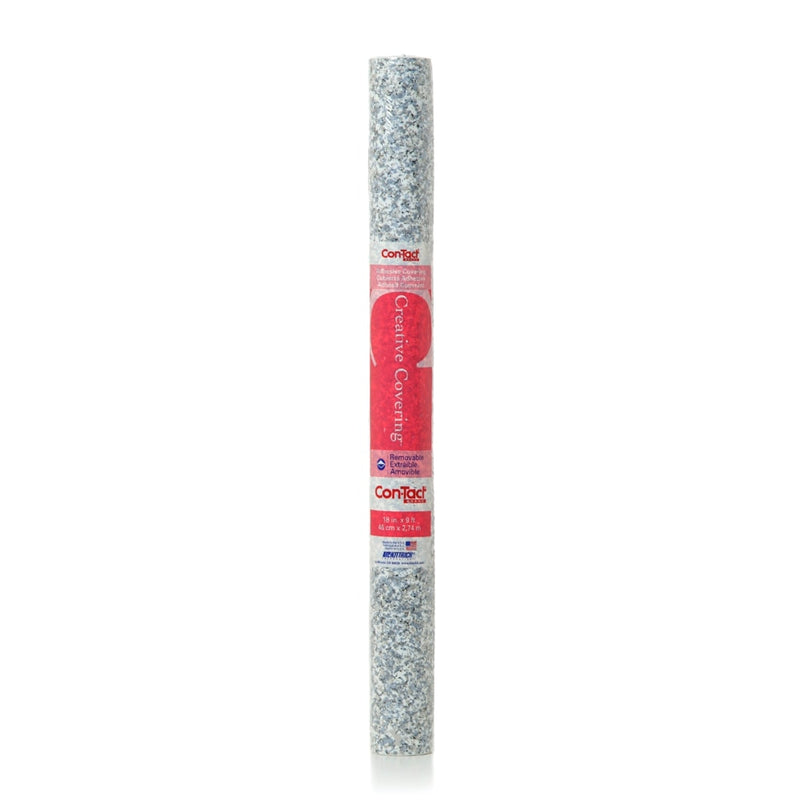 Con-Tact Creative Covering Removable Adhesive Shelf/Drawer Liner, Granite, 18-in x 9-ft Q2