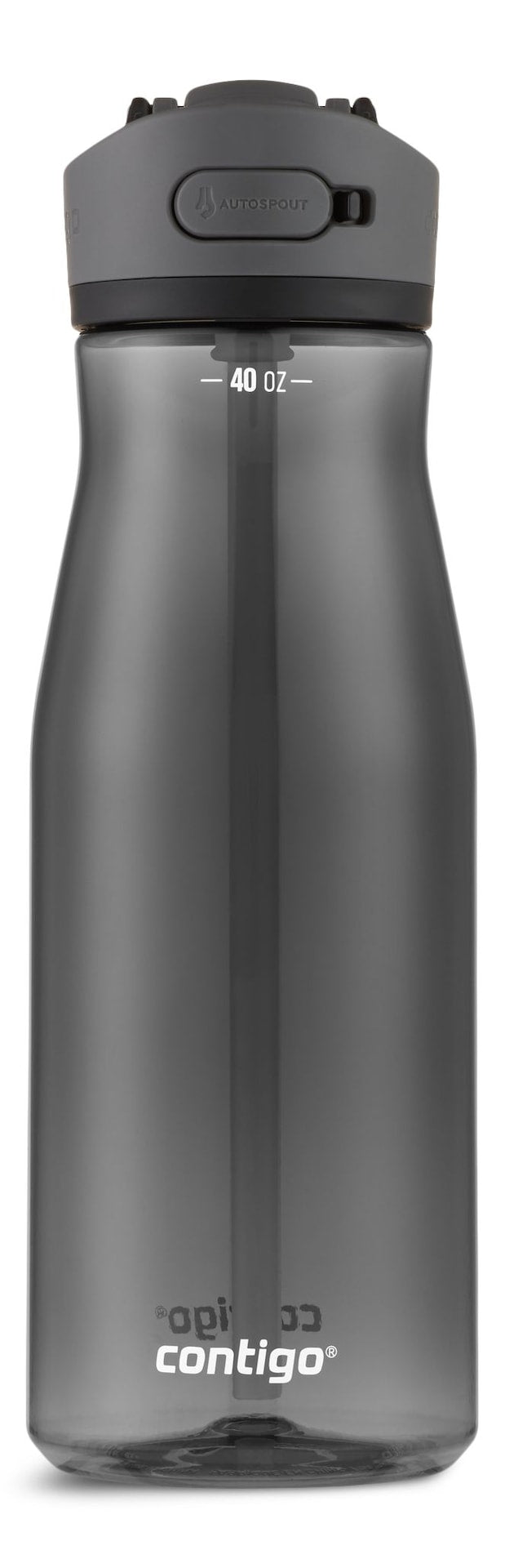 Contigo Ashland 2.0 BPA-Free Travel Straw Water Bottle with AUTOSPOUT Lid & Handle, 40-oz (1.18 L) G7
