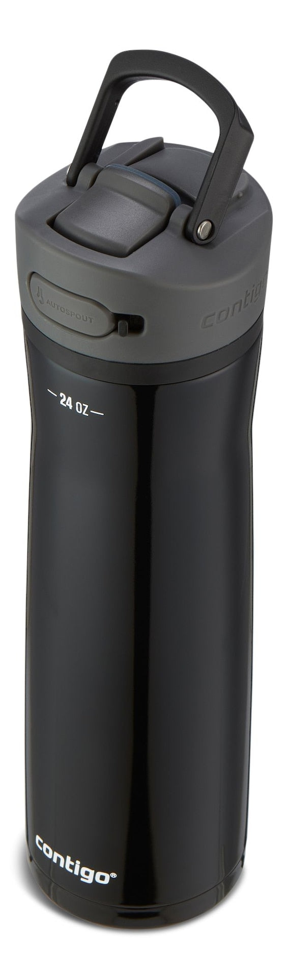 Contigo Ashland Chill 2.0 Insulated Stainless Steel Straw Water Bottle with AUTOSPOUT Lid and Handle, 710-mL G7