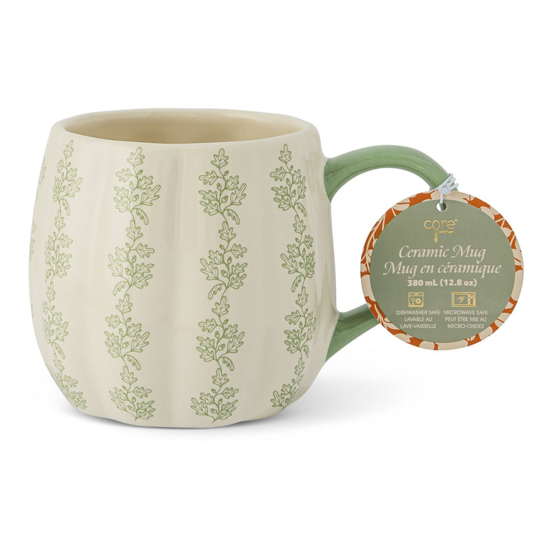 Core Home 380-mL Dishwasher Safe Cream/Sage Harvest Mug B0