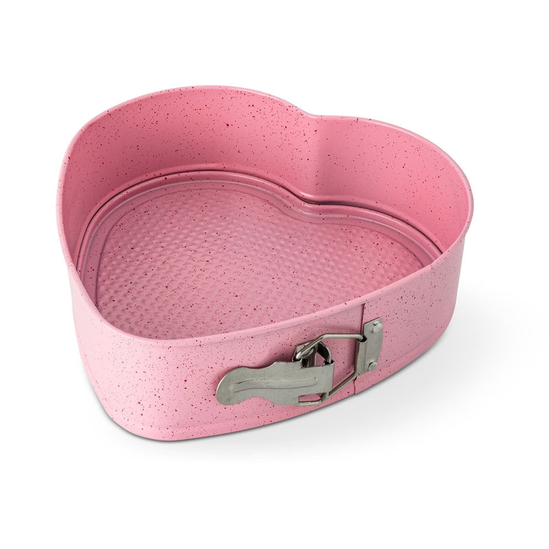 Core Kitchen Heart Speckled Spring Form Nonstick Baking Pan N4