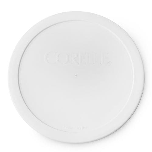 Corelle Plastic Round Bowl Lid Cover, Fits 28-oz, White J1