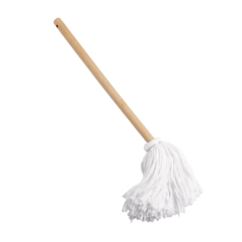 Cotton Dish Mop with Wood Handle S1
