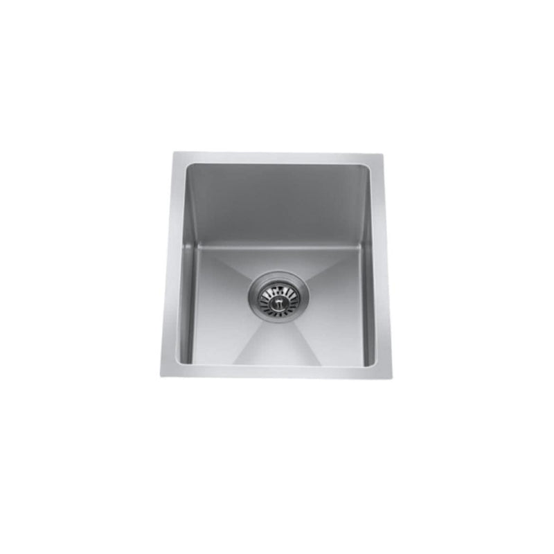 CraftX 15-in Type 304 Stainless Steel Near-Zero Bar Sink F8