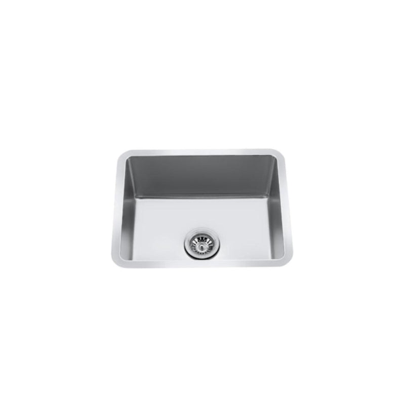 CraftX 21-in Type 304 Stainless Steel UnderMount R20 Sink F5