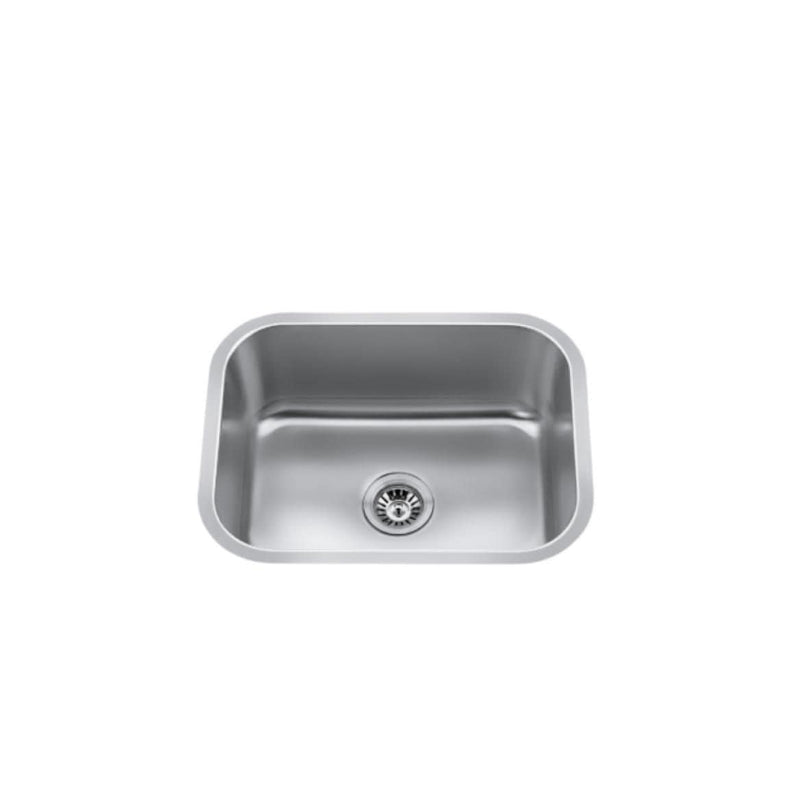 CraftX CXUS771 21-in Stainless Steel UnderMount WDR Sink X2