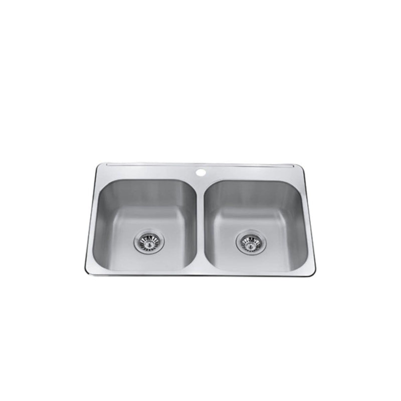 CraftX Drop-in Sink, 31-in x 20-in x 7-in I6