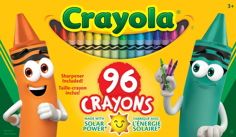 Crayola Crayons, 96 Pieces, Multicolour Q6