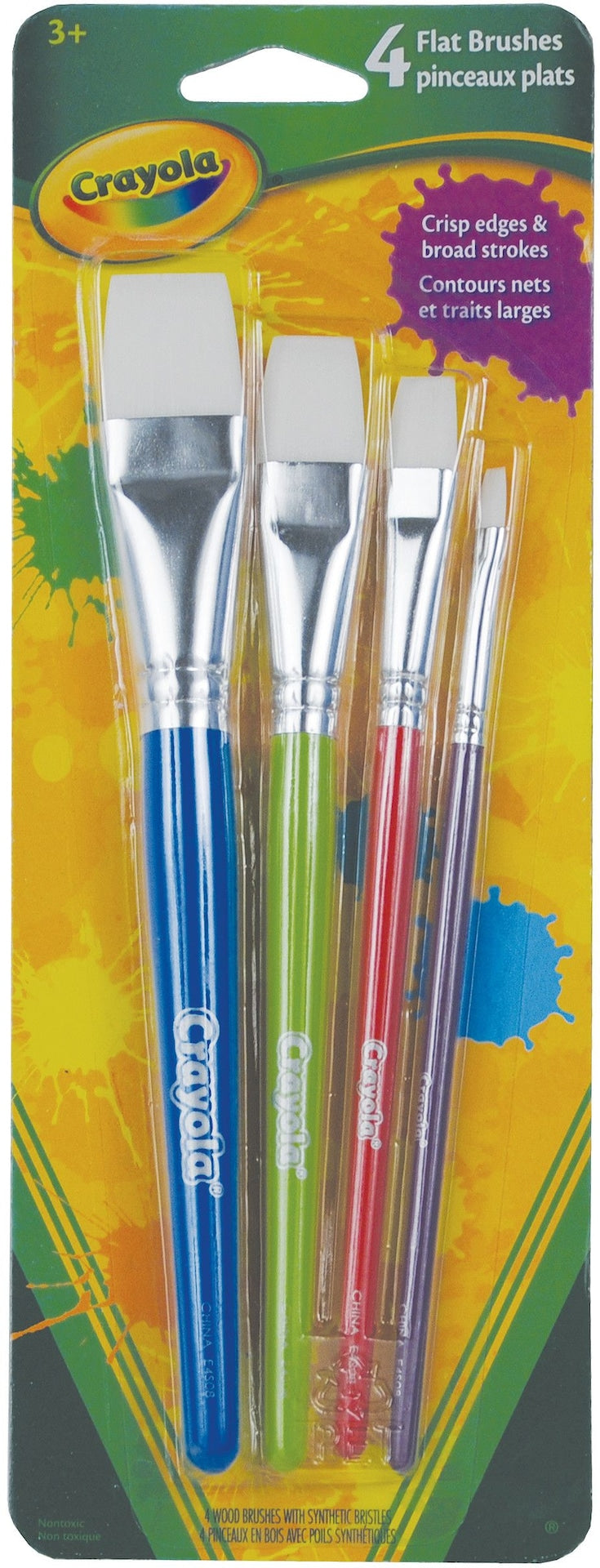 Crayola Paint Brush Set, Multicolour R5