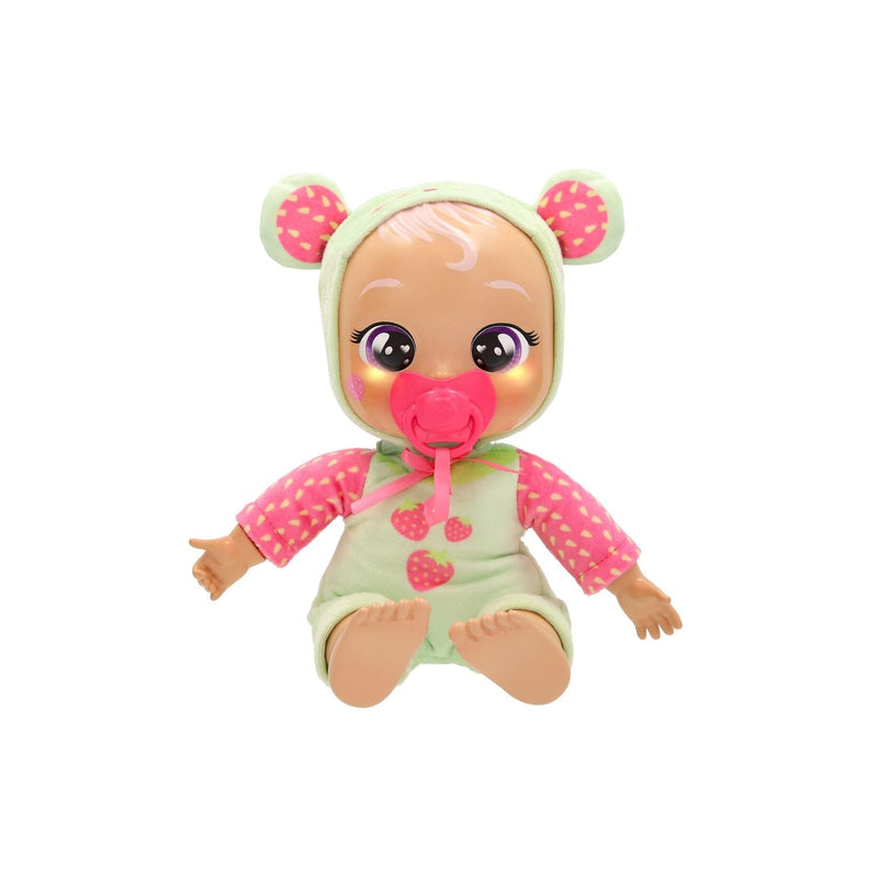 Cry Babies MealTime 9-in Julie & Mindy Interactive Feeding Baby Doll for Ages 18m+ W4