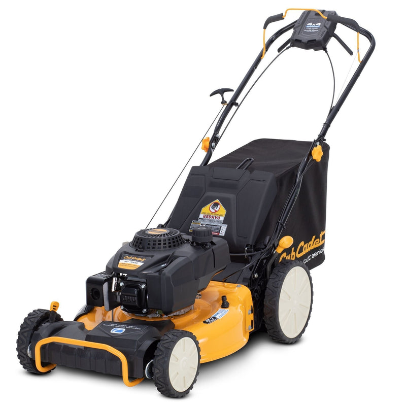 Cub Cadet 196cc 3-in-1 Gas Engine AWD Walk Behind Self-Propelled Mower, 21-in Y4