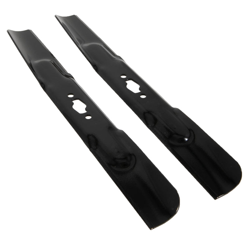 Cub Cadet Replacement High-Lift S-Blade Set, Fits 2022 & After Models, Black, 42-in, 2-pk S9